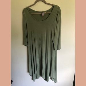 Boutique green dress
